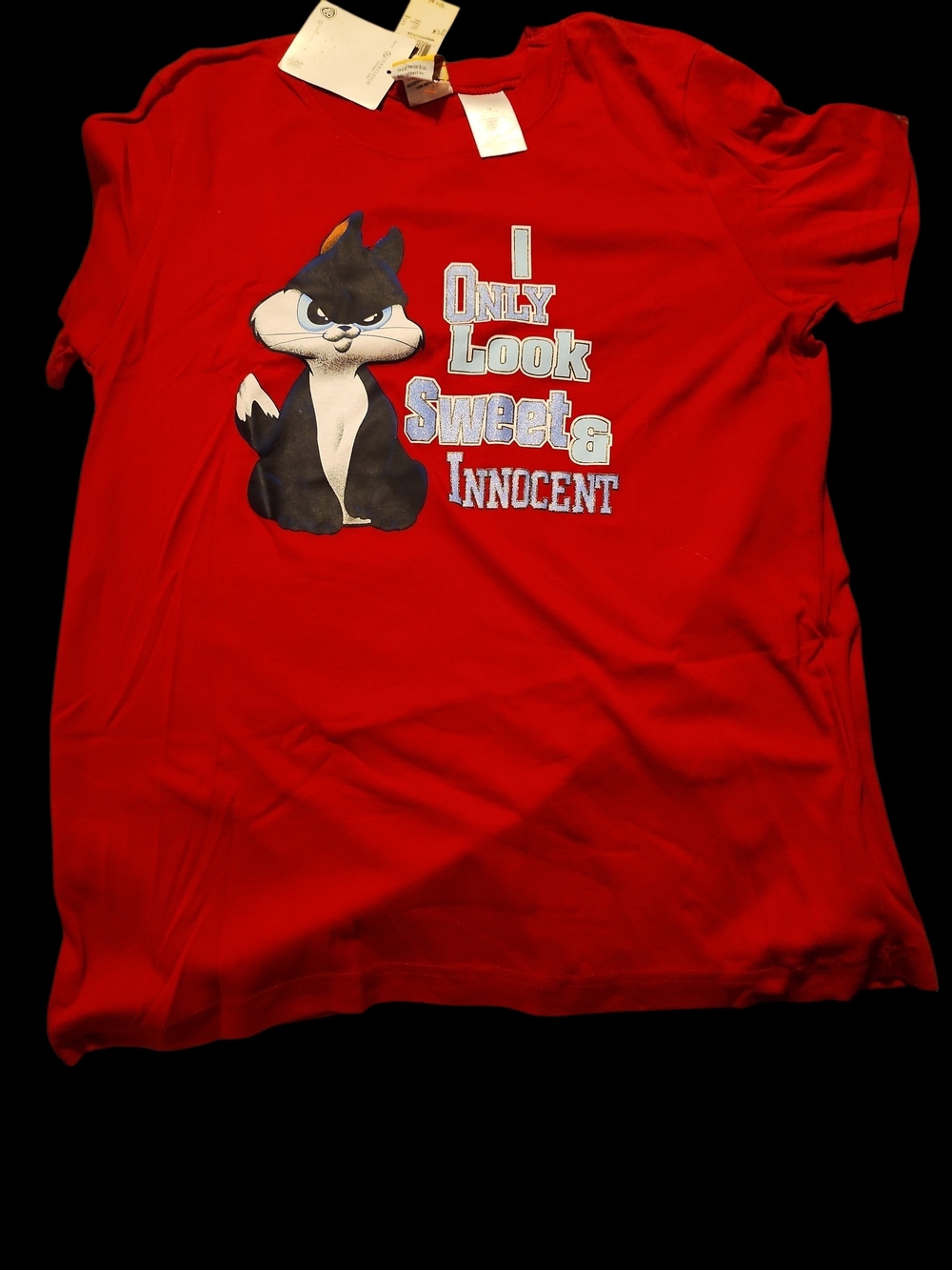 Warner Brothers - I Only Look Sweet & Innocent Penelope Pussycat T-shirt NWT